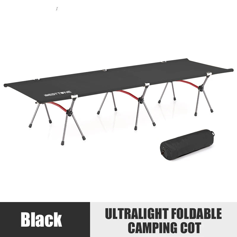 West Tune Camping Cot With Leg Extenders For Outdoor Travel