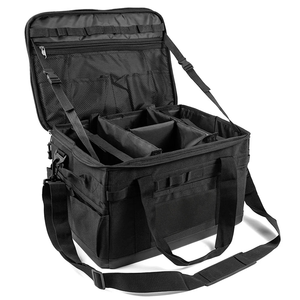 VKTECH Detachable Multifunctional Camping Utensil Organizer And Stove Storage Case