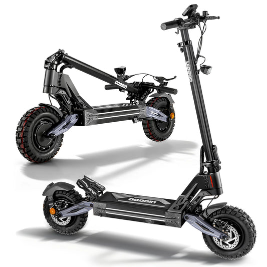 EOEOTWO K2MAX Electric Scooter 45Mph 4000W Peak Dual Motor 40Mile Range EScooter Adults Dual Suspension Fast Charging Scooter