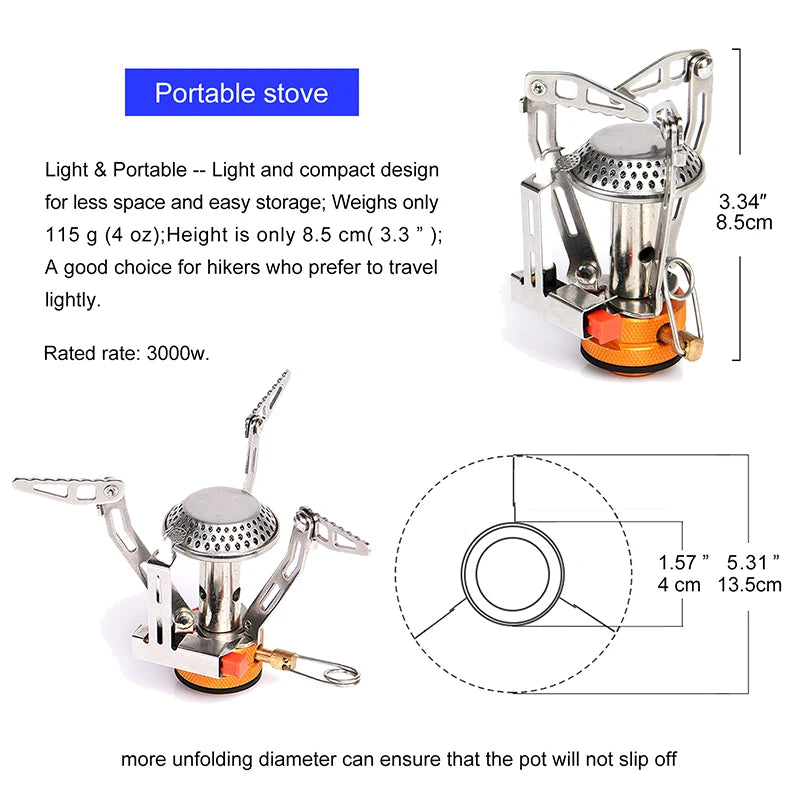 Widesea PremiumQuality Ultra Durable Expedition Camping Cookware Set For Outdoors