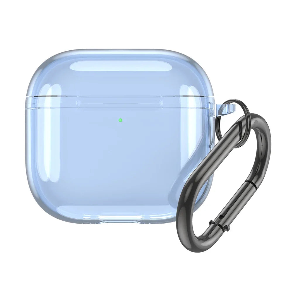 Shunmaii TPU Shockproof Carabiner Case For AirPods 4