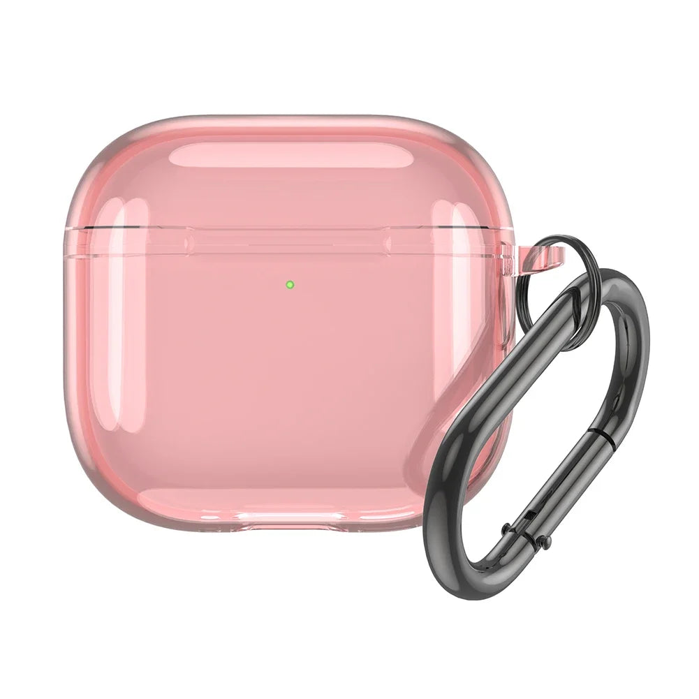Shunmaii TPU Shockproof Carabiner Case For AirPods 4