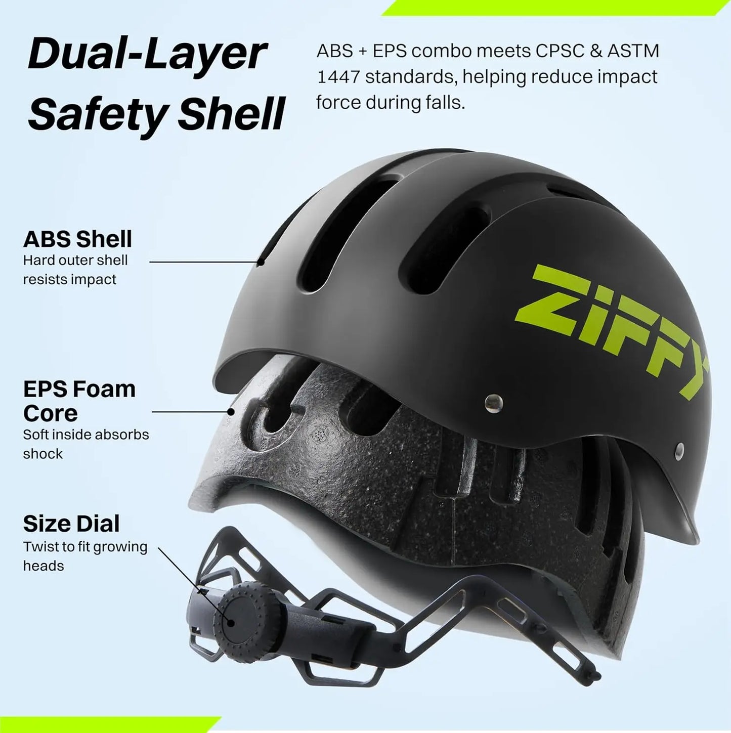 JOYFY Kids/Toddler Bike Helmet Adjustable Safety Certified Scooter Helmet for Boys Girls with Washable Inner Lining