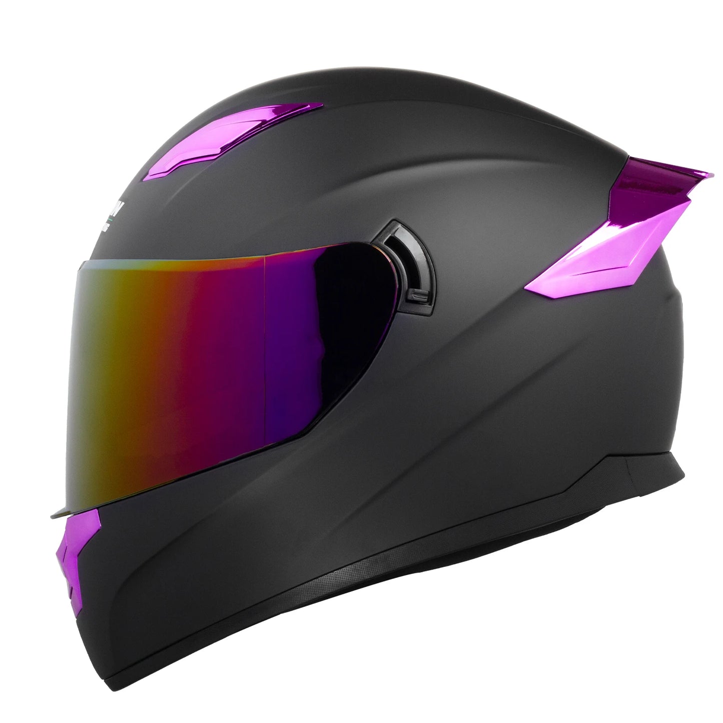 Crown Racing Adult Unisex Full Face Helmet with Dual Visors