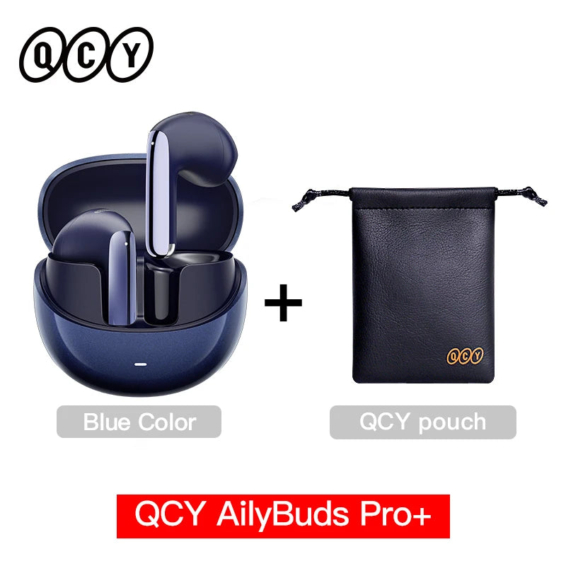 QCYHT10AilyBudsProPlus AdaptiveActiveNoiseCancellation WirelessEarphonesWithLDAC SixMicAIHDMultipoint