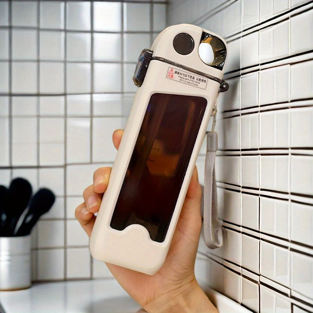 Square Water Bottle Leak Proof Outdoor Drinking Bottle