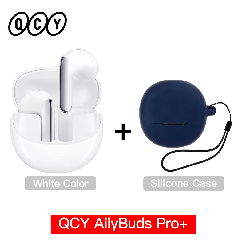 QCYHT10AilyBudsProPlus AdaptiveActiveNoiseCancellation WirelessEarphonesWithLDAC SixMicAIHDMultipoint