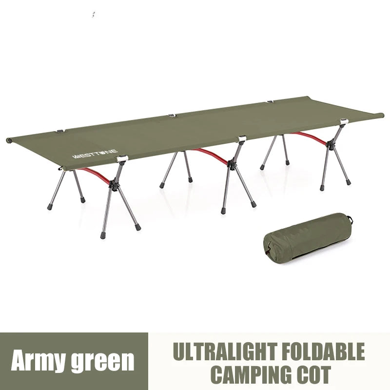 West Tune Camping Cot With Leg Extenders For Outdoor Travel