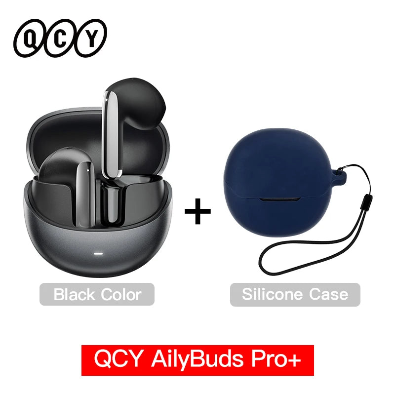 QCYHT10AilyBudsProPlus AdaptiveActiveNoiseCancellation WirelessEarphonesWithLDAC SixMicAIHDMultipoint