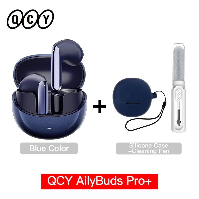 QCYHT10AilyBudsProPlus AdaptiveActiveNoiseCancellation WirelessEarphonesWithLDAC SixMicAIHDMultipoint