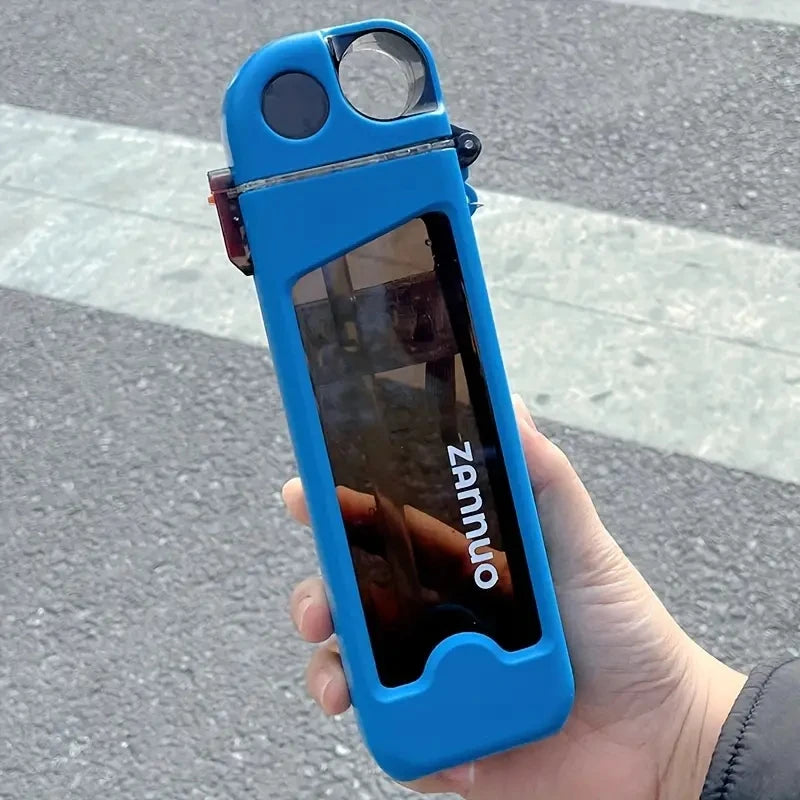 Square Water Bottle Leak Proof Outdoor Drinking Bottle