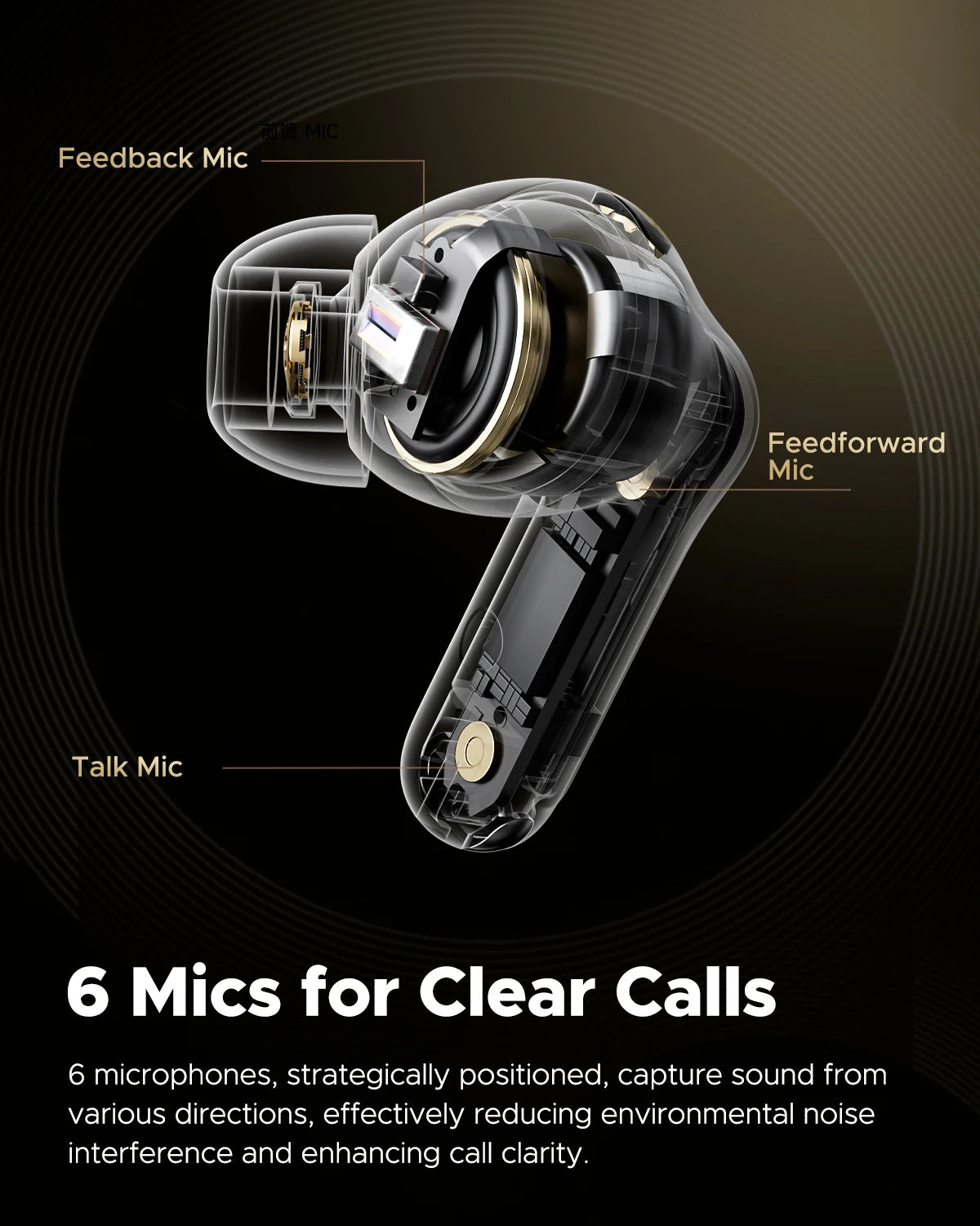 SoundPEATS Capsule3 Pro Plus Wireless Earphones with Adaptive ANC LDAC