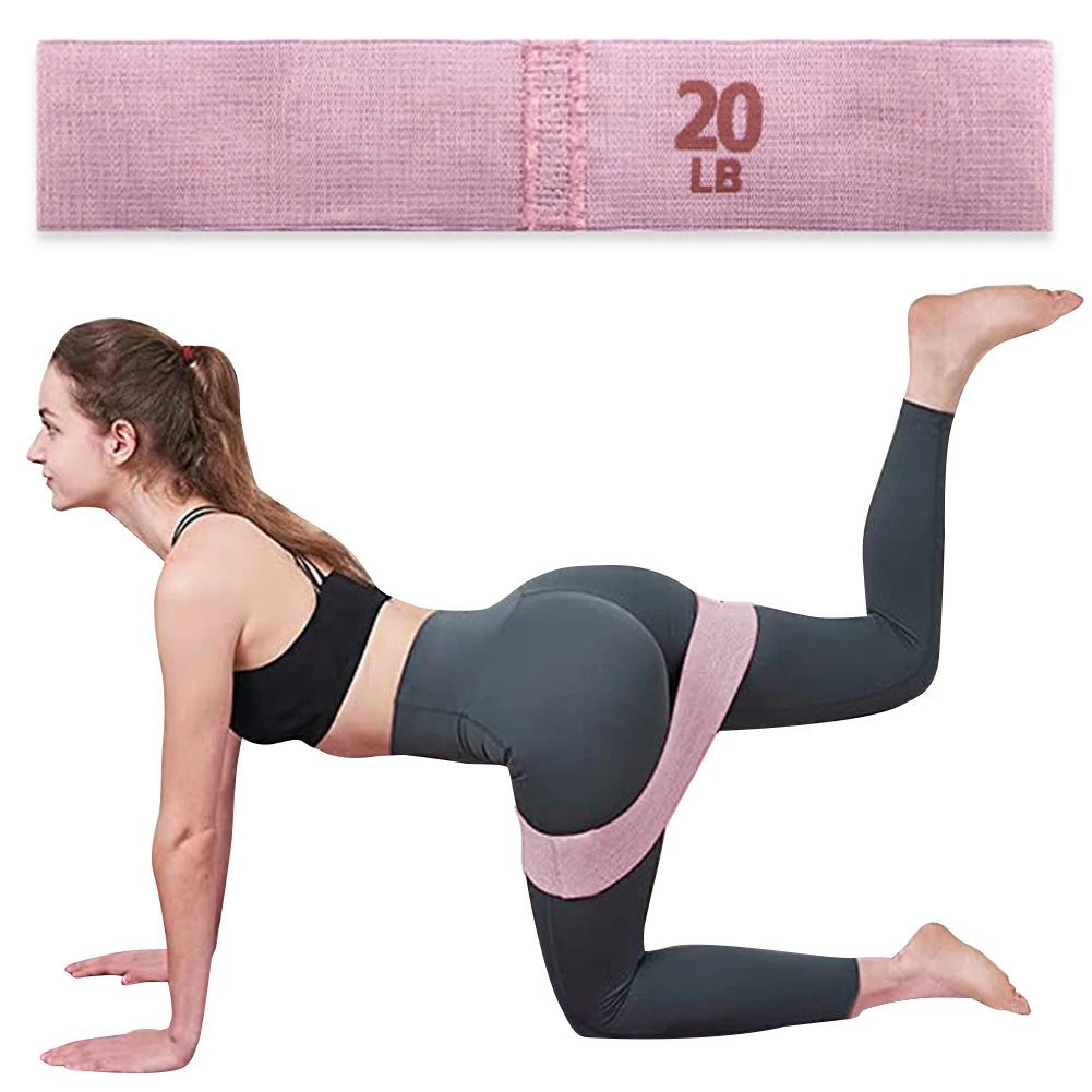 Sikiwind Hip Resistance Bands Anti Slip Fitness Strips For Glute And Thigh Training