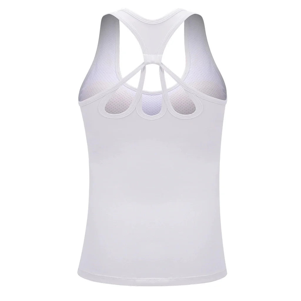 Yoga Vest Sport Singlet Women Athletic Fitness Tank Top