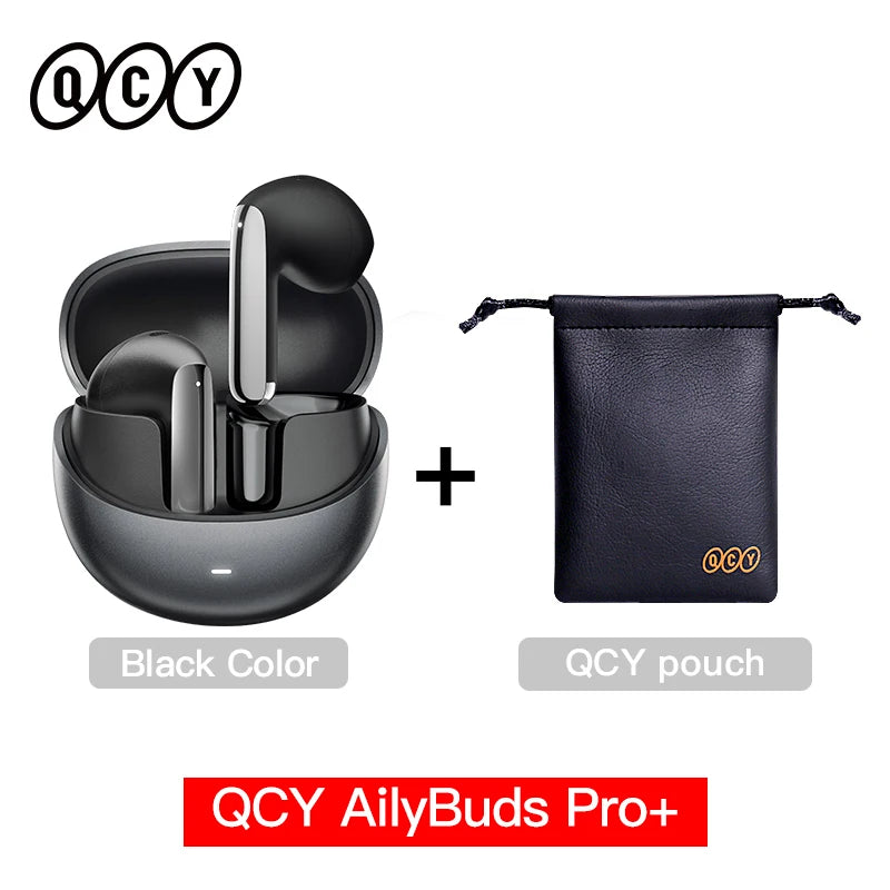 QCYHT10AilyBudsProPlus AdaptiveActiveNoiseCancellation WirelessEarphonesWithLDAC SixMicAIHDMultipoint