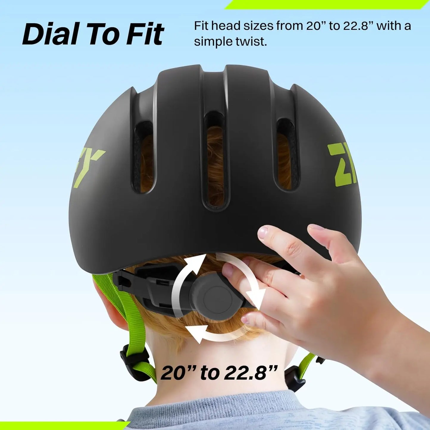 JOYFY Kids/Toddler Bike Helmet Adjustable Safety Certified Scooter Helmet for Boys Girls with Washable Inner Lining