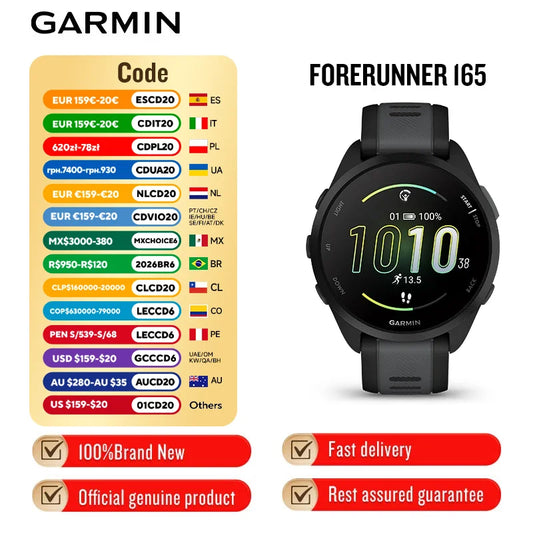 Garmin Forerunner 165 Professional Running Triathlon Smartwatch