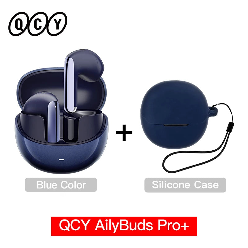 QCYHT10AilyBudsProPlus AdaptiveActiveNoiseCancellation WirelessEarphonesWithLDAC SixMicAIHDMultipoint