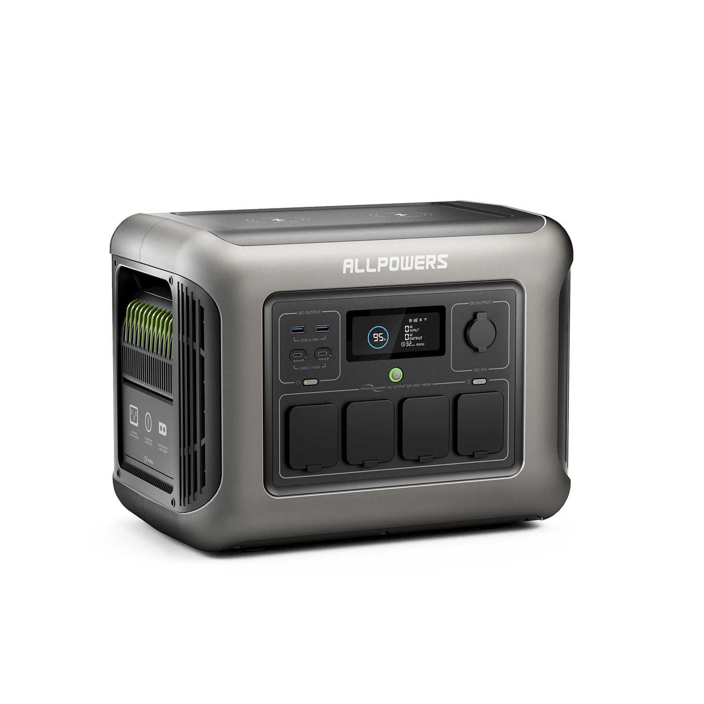 ALLPOWERS R1500 1152Wh LiFePO4 Portable Power Station 1800W AC