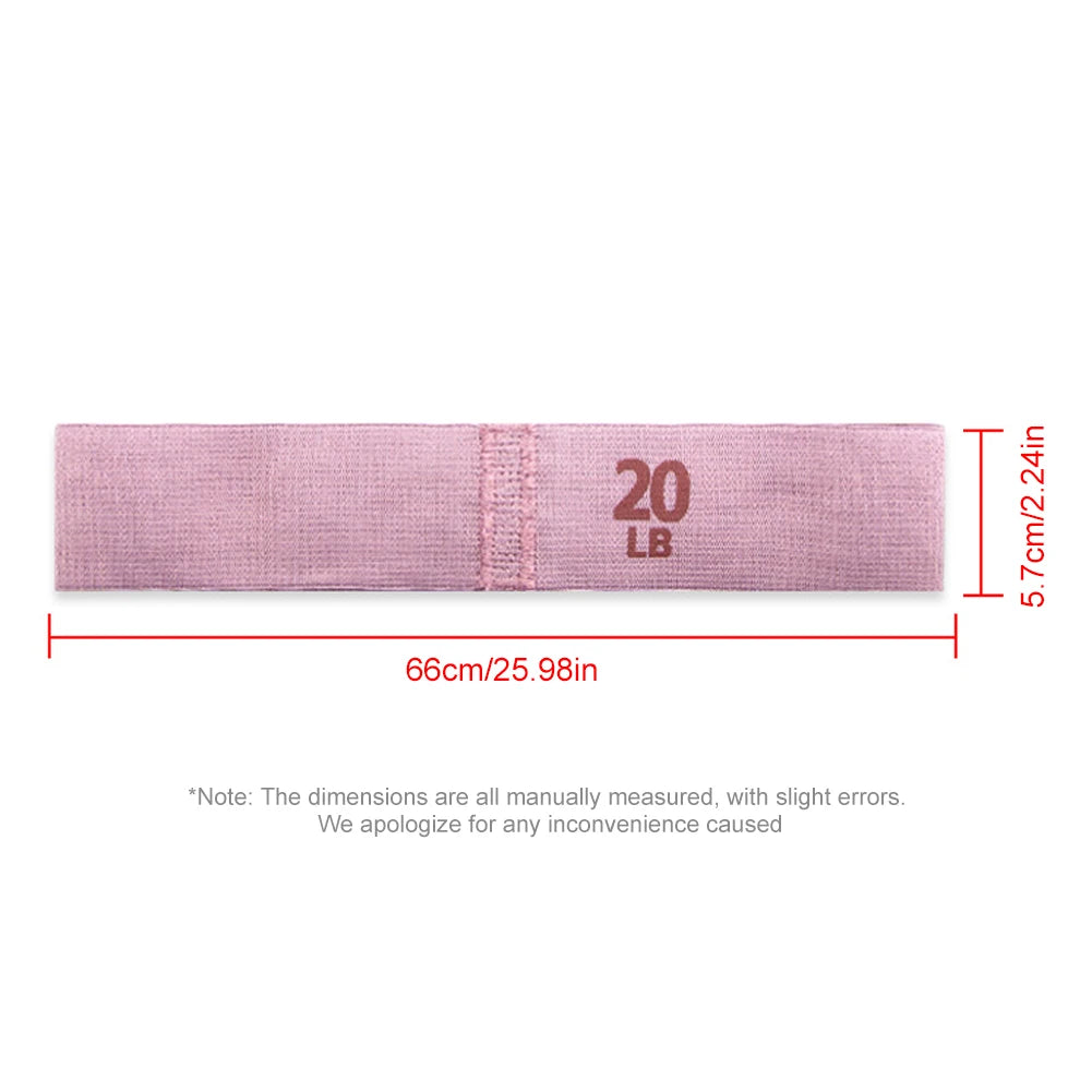 Sikiwind Hip Resistance Bands Anti Slip Fitness Strips For Glute And Thigh Training
