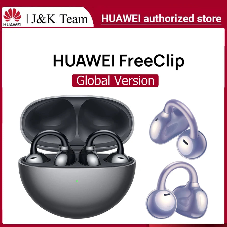 Huawei FreeClip Open Ear Wireless Headphones Delivers Immersive EightHour Battery