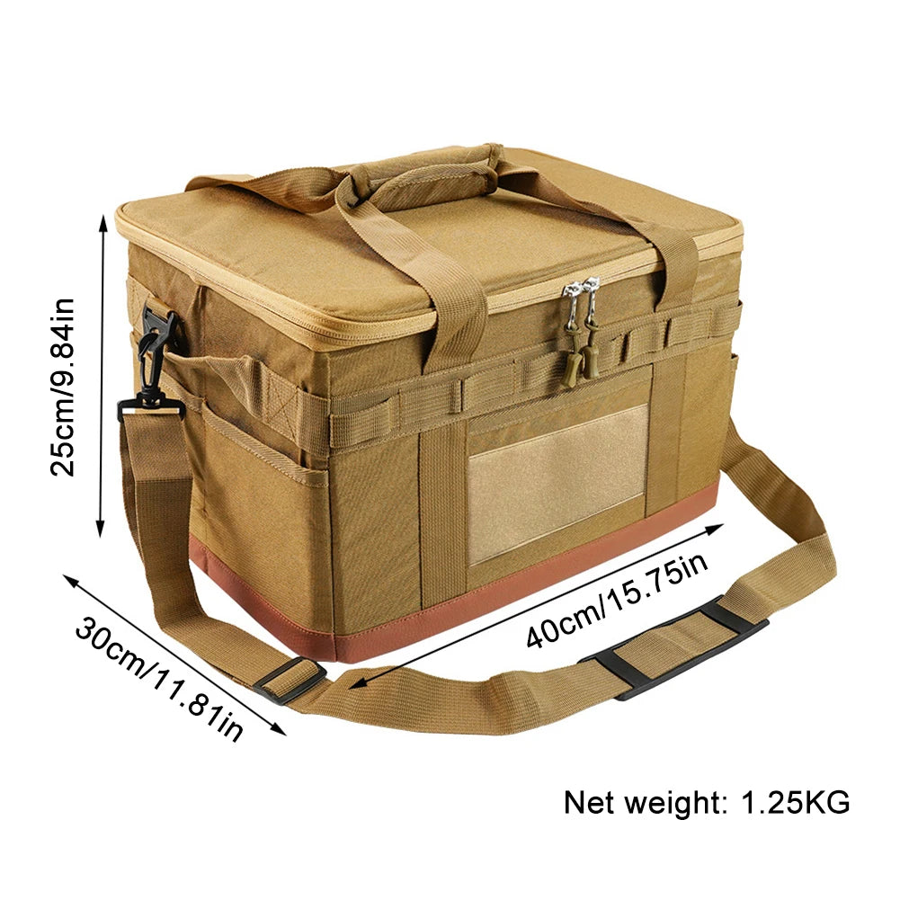 VKTECH Detachable Multifunctional Camping Utensil Organizer And Stove Storage Case