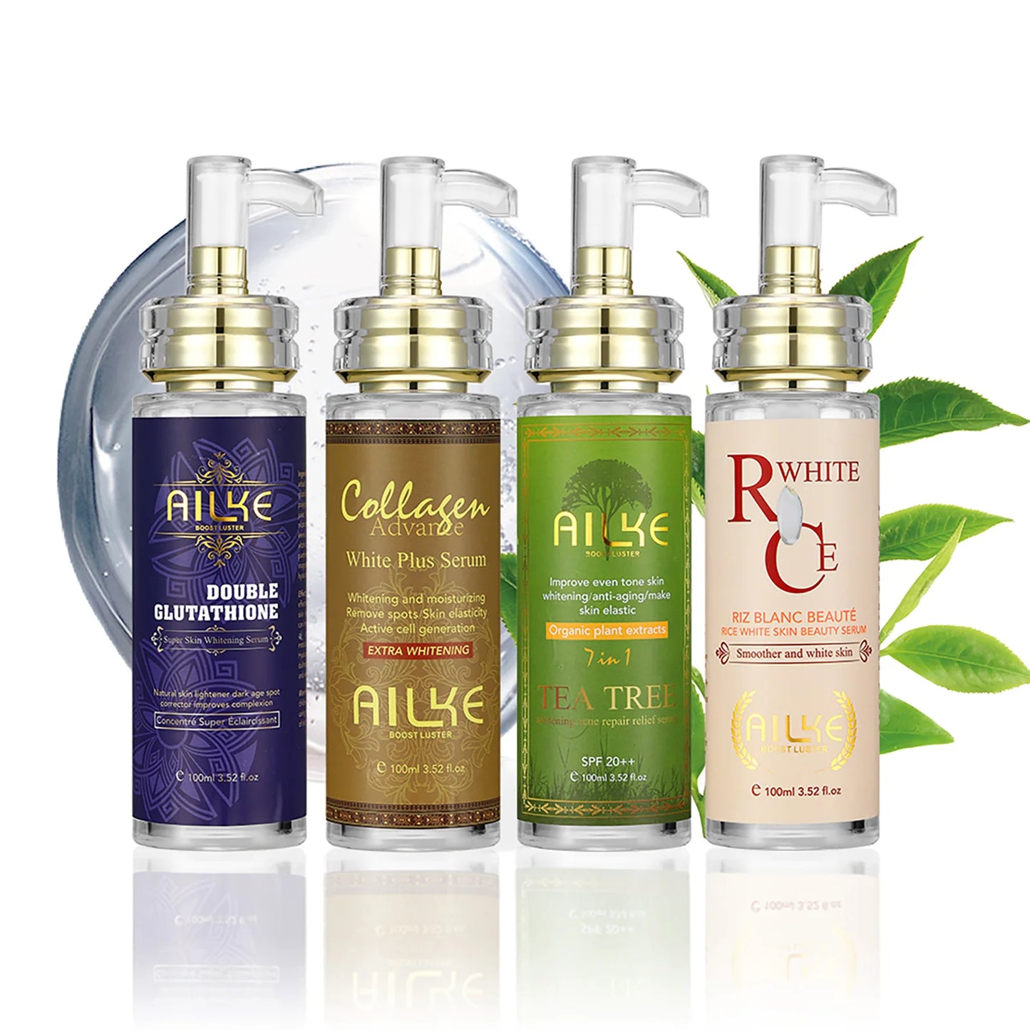 AILKE Glowing Skin Serum Even Toning With Glutathione