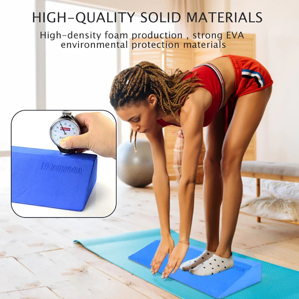 EVA Foam Yoga Wedge Block For Lower Back Support And Pilates