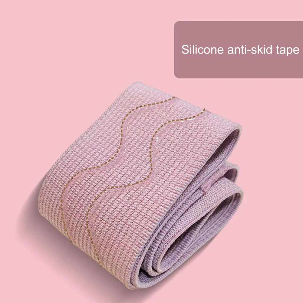 Sikiwind Hip Resistance Bands Anti Slip Fitness Strips For Glute And Thigh Training