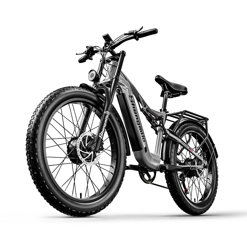 Shengmilo S600 Fat Tire Electric Bike 2000W With Two Motor 48V17.5AH Battery 26 Inch e bike Adult ,Mountain Electric Bicycle