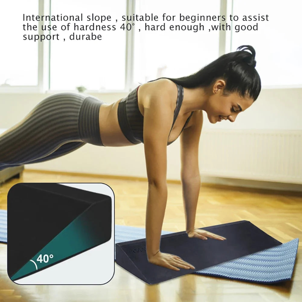 EVA Foam Yoga Wedge Block For Lower Back Support And Pilates