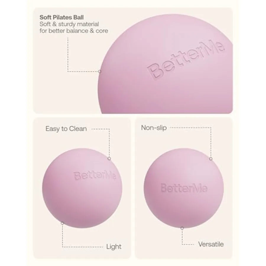 SHXI Exercise Ball for Pilates Yoga Core Training