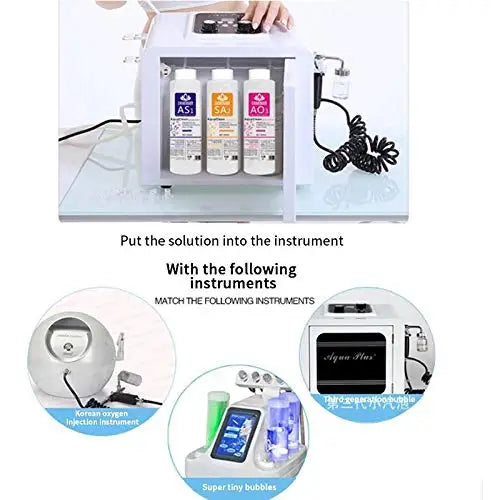 YMEYFAN Hydra Facial Liquid Serum Aqua Peel Skin Deep Cleaning