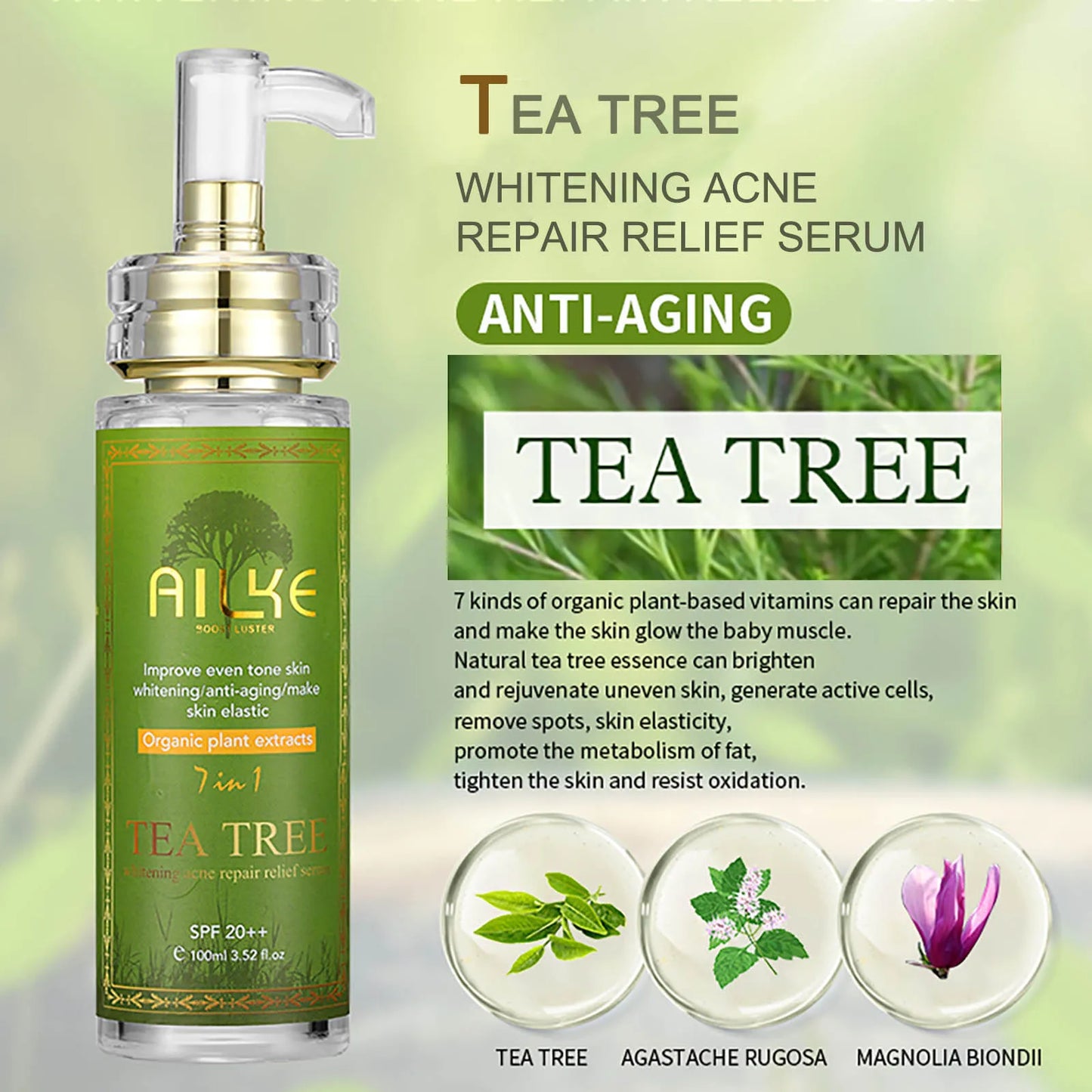 AILKE Glowing Skin Serum Even Toning With Glutathione