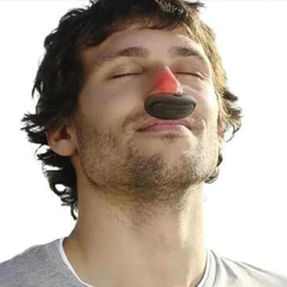 Cordless Red Light Nasal Therapy Device Rhinitis Relief Tool Low Frequency Pulse Nose Massage for Improving Nasal Ventilation