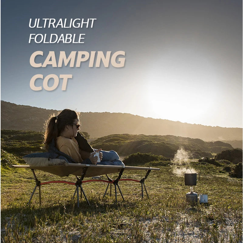 West Tune Camping Cot With Leg Extenders For Outdoor Travel