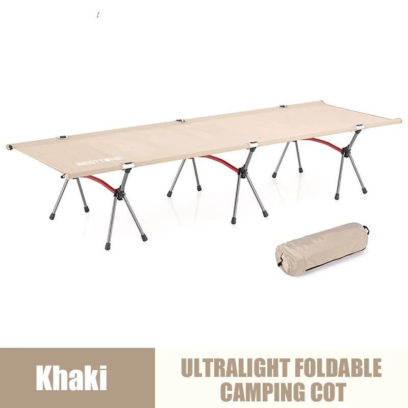 West Tune Camping Cot With Leg Extenders For Outdoor Travel