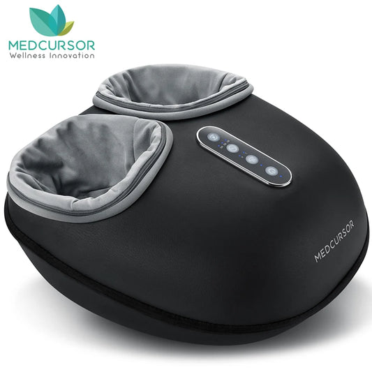 Medcursor Shiatsu Foot Massager With Heat Rollers For Pain Relief
